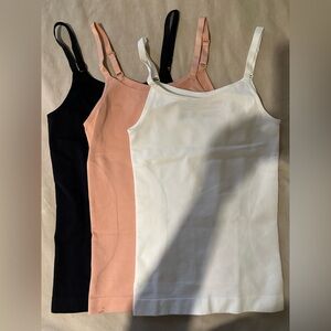 Shapermint Multicolored Scoop Neck Sleeveless Camisoles